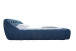 Bubbles Curvy Modern Fabric Bed