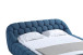 Bubbles Curvy Modern Fabric Bed