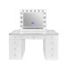 Biri Modern Vanity and Bluetooth Mirror