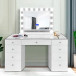 Biri Modern Vanity and Bluetooth Mirror by New Era Innovations