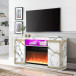 Versa Modern TV Stand with Bluetooth