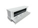 Pebble Modern Fireplace with Bluetooth