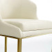 Arko Modern Beige Faux Leather Chair