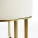 Arko Modern Beige Faux Leather Chair