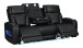 Dubai Power Reclining Set in Leather Gel