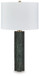 Keegan - Marble Table Lamp - Green