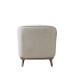 Dylan Ivory Linen 3-Piece Curved 126" Sectional with Ottoman