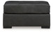 Brindley Pier - Fog - Oversized Accent Ottoman