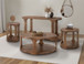 Balam - Sofa Table - Brown