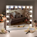 Vanity Hollywood Mirror with Lights Speaker USB Charging Lighted Makeup Mirror by Vanitii