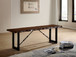 Dulce - Bench - Walnut / Black