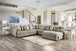 Angelia - Sectional - Light Gray