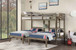 Hortense - Triple Twin Bunk Bed - W. Gray