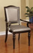 Harrington - Arm Chair (Set of 2) - Dark Walnut / Pewter