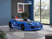 Trackster - Twin Car Bed - Blue
