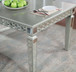 Adalia - Dining Table - Silver