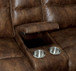 Chantelle - Power Sectional - Brown