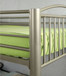 Lovia - Twin Over Full Bunk Bed - Metallic Gold