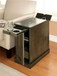 Lilith - Side Table With USB - Cherry