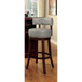 Shirley - 25" Bar Stool (Set of 2) - Dark Oak / Gray