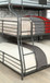 Olga - Twin Over Full Over Queen Bunk Bed - Antique Black