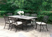Charissa - Arm Chair (Set of 4) - Antique Black / Beige