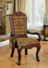 Medieve - Arm Chair (Set of 2) - Brown / Cherry