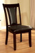 Brent - Side Chair (Set of 2) - Dark Cherry / Espresso
