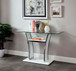 Staten - Sofa Table - Glossy White