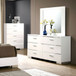 Carlie - Dresser - White