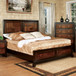 Patra - California King Bed - Acacia / Walnut