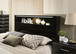 Carlie - Queen Bed - Black