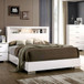 Carlie - California King Bed - White