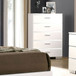 Carlie - Chest - White