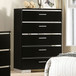 Carlie - Chest - Black