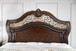 Menodora - California King Bed - Brown Cherry