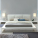 Christie - Queen Padded Headboard Bed - White