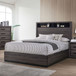 Conwy - California King Bed - Gray