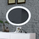 Lennart - Oval Mirror - White