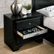 Chrissy - Nightstand - Black