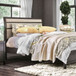 Berenice - Eastern King Bed - Gray / Beige