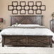 Bianca - California King Bed - Dark Walnut