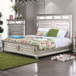 Salamanca - California King Bed - Silver