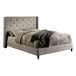 Anabelle - Eastern King Bed - Warm Gray