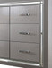 Bellanova - Eastern King Bed - Silver