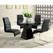 Mauna - Round Dining Table - Black