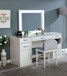 Vickie - Vanity Set - Luminous White