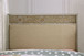 Jakarta - Eastern King Bed - Antique White / Beige