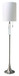 Aya - Floor Lamp - White / Silver