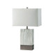 Faith - Table Lamp - White / Silver